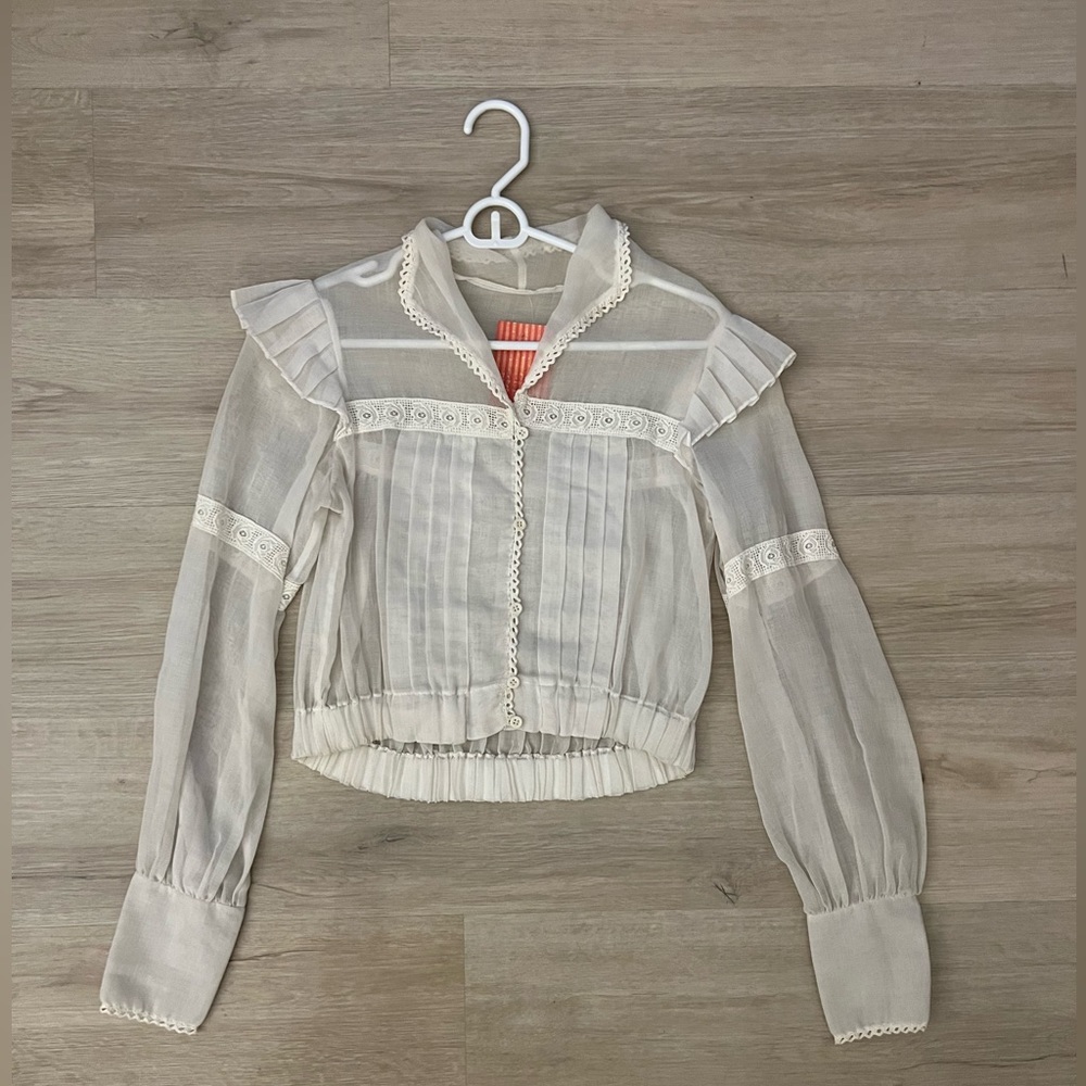 Vintage lace blouse